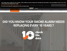 Tablet Screenshot of fireangel.co.uk